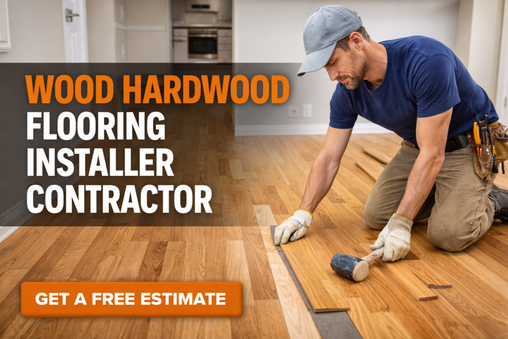Wood Hardwood Flooring Installer Contractor - Ad Tile Fitters